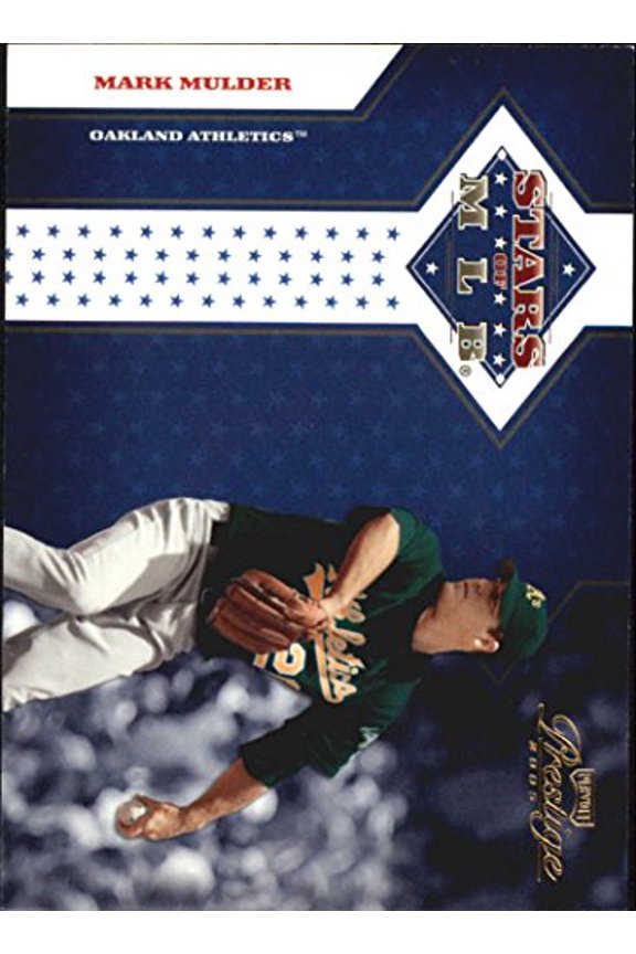 2005 Playoff Prestige Stars of MLB #11 Mark Mulder MLB Baseball Trading Card