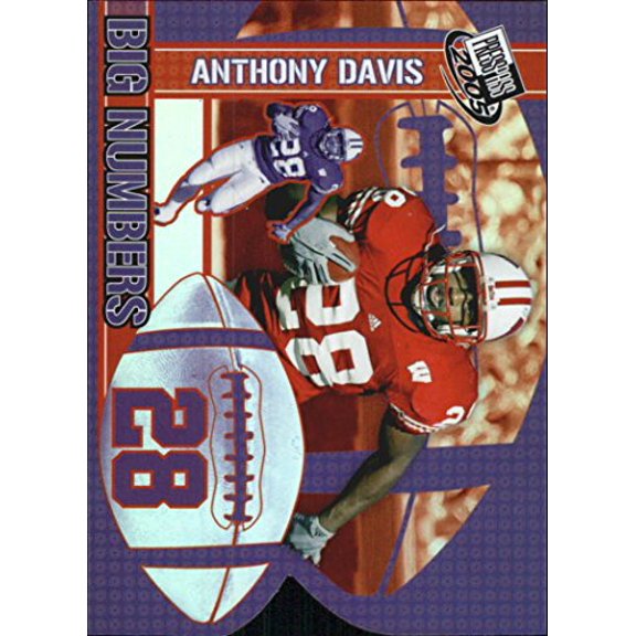 2005 Press Pass Big Numbers #BN5 Anthony Davis NFL Football Trading Card