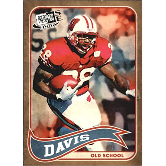 2005 Press Pass SE Old School #OS6 Anthony Davis NFL Football Trading Card