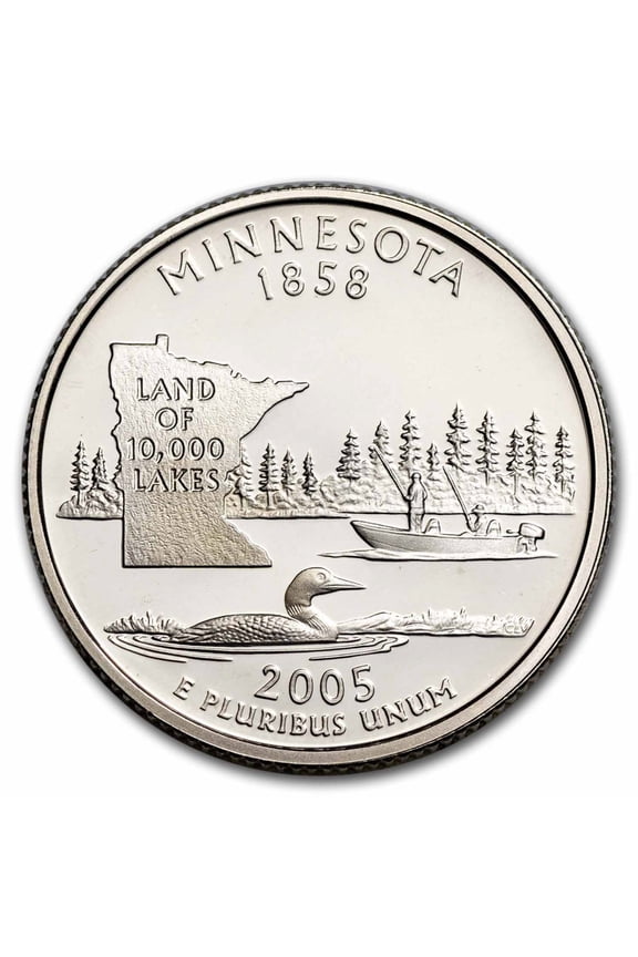2005-S Minnesota State Quarter Gem Proof (Silver)
