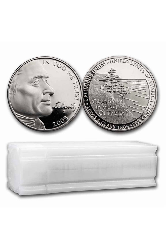 2005-S Ocean in View Nickel 40-Coin Roll Proof