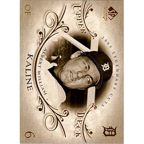 2005 SP Legendary Cuts #1 Al Kaline MLB Baseball Trading Card