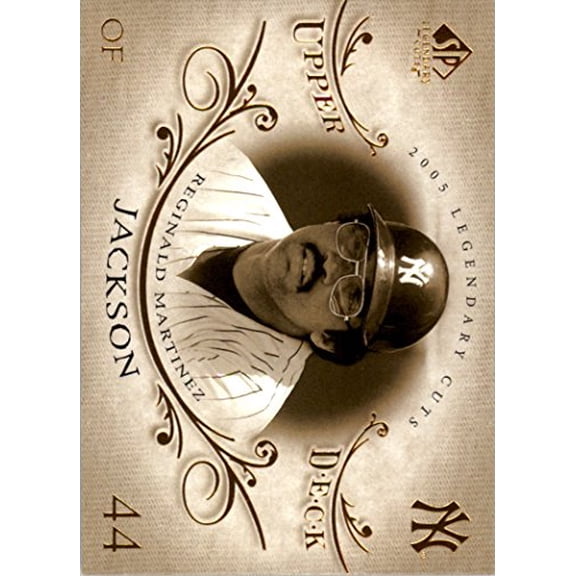 2005 SP Legendary Cuts #30 Reggie Jackson MLB Baseball Trading Card
