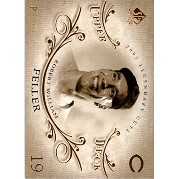 2005 SP Legendary Cuts #5 Bob Feller MLB Baseball Trading Card