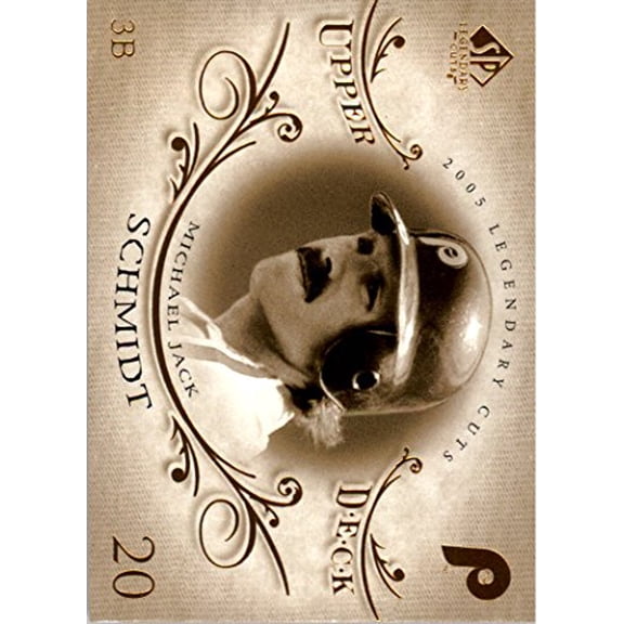 2005 SP Legendary Cuts #55 Mike Schmidt MLB Baseball Trading Card