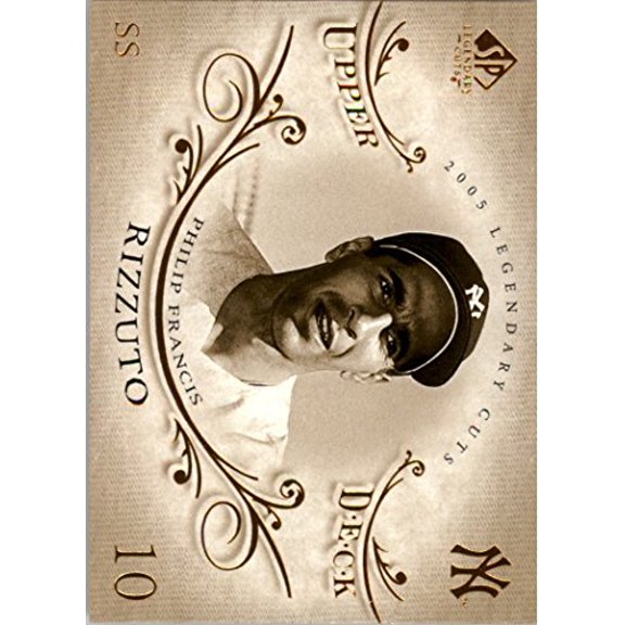 2005 SP Legendary Cuts #63 Phil Rizzuto MLB Baseball Trading Card