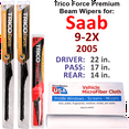 thumbnail image 1 of 2005 Saab 9-2X Performance Beam Wipers (Set of 3) w/Rear Wiper, 1 of 3