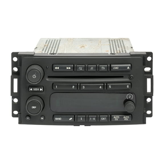 2005 Saab 9-7X AM FM 6 Disc CD Player Console Mounted Radio Part Number 15783685