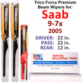 thumbnail image 1 of 2005 Saab 9-7x Performance Beam Wipers (Set of 3) w/Rear Wiper, 1 of 3