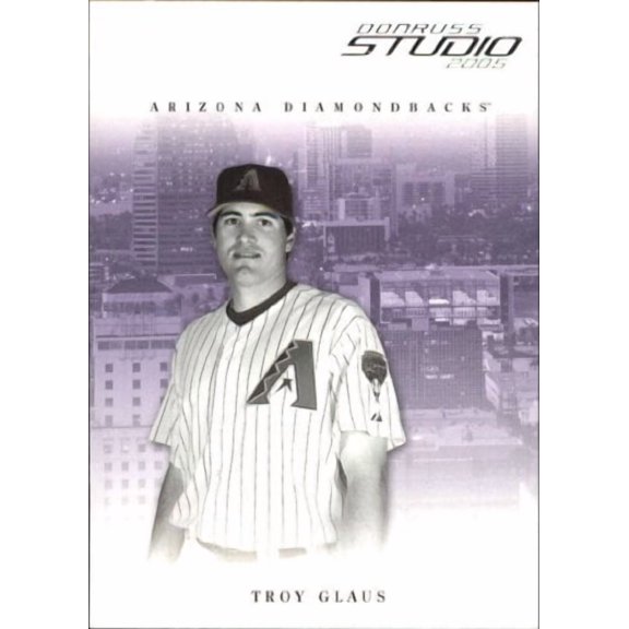 2005 Studio #23 Troy Glaus MLB Baseball Trading Card