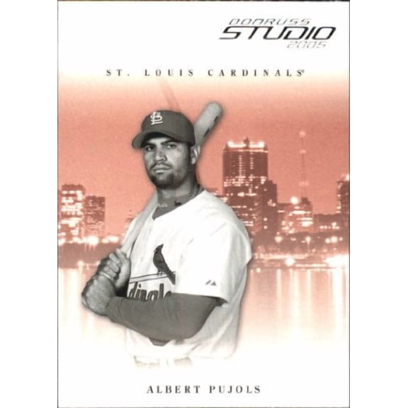 2005 Studio #258 Albert Pujols MLB Baseball Trading Card