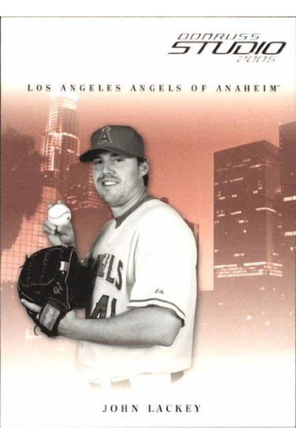 2005 Studio #8 John Lackey MLB Baseball Trading Card