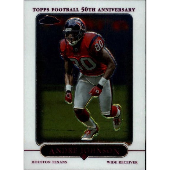 2005 Topps Chrome #42 Andre Johnson NFL Football Trading Card