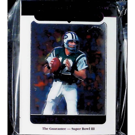 2005 Topps Chrome Football New York Jets Team Set 9 Cards Namath