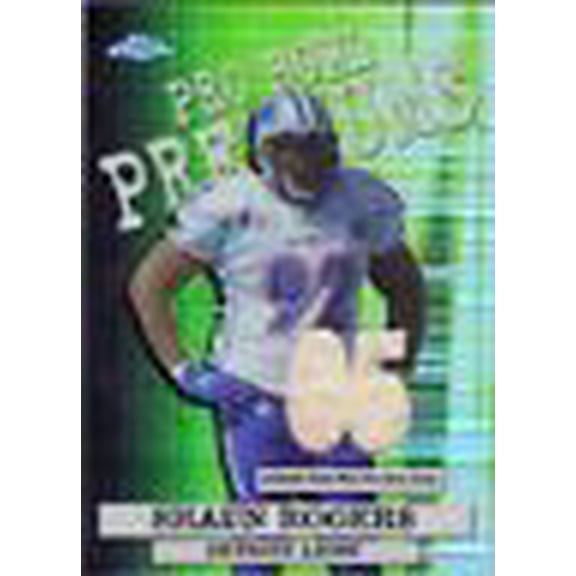 2005 Topps Chrome Pro Bowl Jerseys #PBPSR Shaun Rogers Jersey NFL Football Trading Card