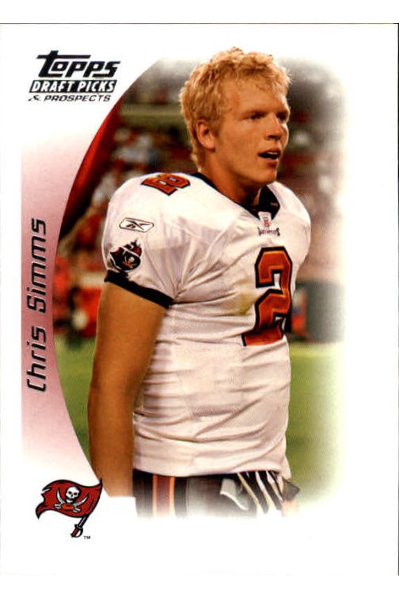 2005 Topps Draft Picks and Prospects #80 Chris Simms NFL Football Trading Card