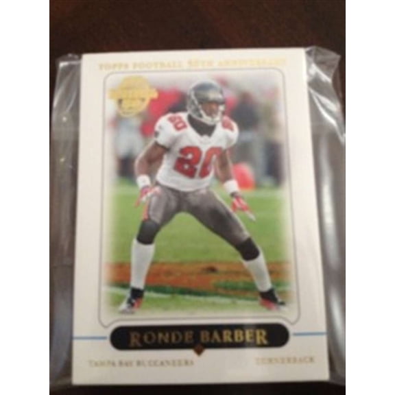 2005 Topps FB Tampa Bay Buccaneers Team Set CADILLAC WILLIAMS RC