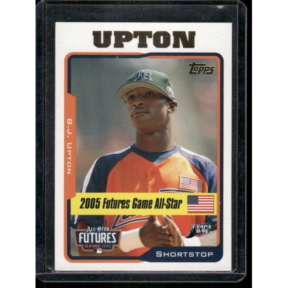 2005 Topps Futures Game All-Star B.J. Upton UH213 Tampa Bay Devil Rays Baseball Card