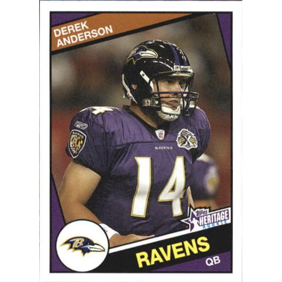 2005 Topps Heritage #251 Derek Anderson RC NFL Football Trading Card