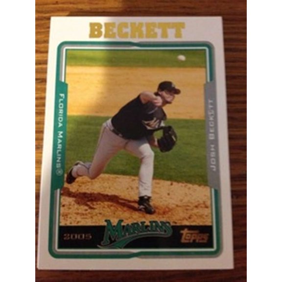 2005 Topps Series 1 and 2 Miami Marlins Team Set