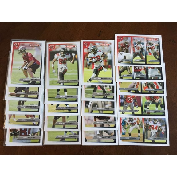 2005 Topps Total Tampa Bay Buccaneers Team Set Mint