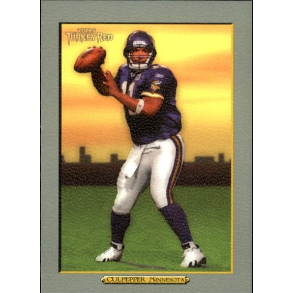 2005 Topps Turkey Red #244 Daunte Culpepper NFL Football Trading Card