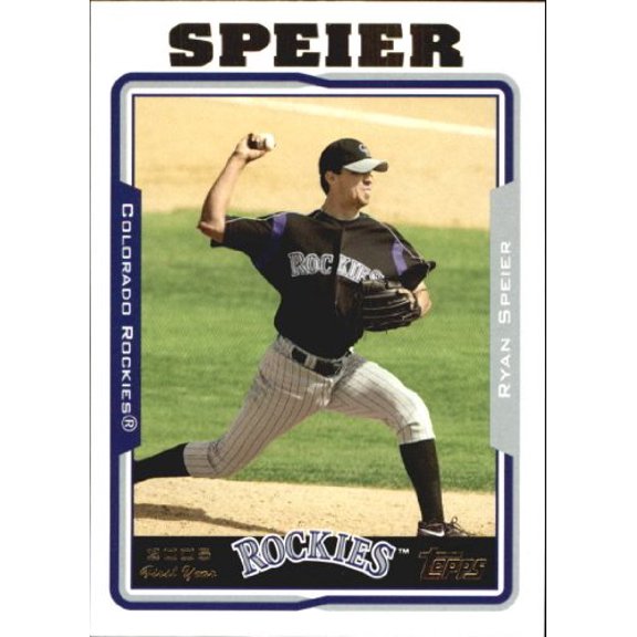 2005 Topps Update #280 Ryan Speier FY RC MLB Baseball Trading Card