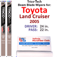 thumbnail image 1 of 2005 Toyota Land Cruiser Beam Blade Wipers (Set of 2), 1 of 3