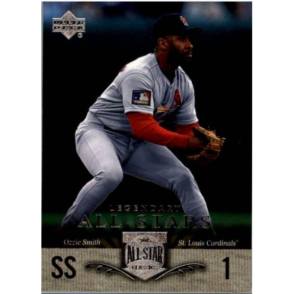 2005 UD All-Star Classics #94 Ozzie Smith LGD MLB Baseball Trading Card