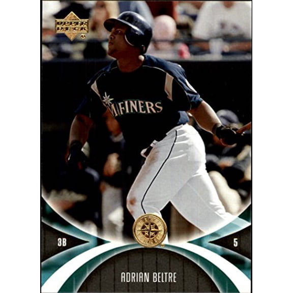 2005 UD Mini Jersey Collection #58 Adrian Beltre MLB Baseball Trading Card