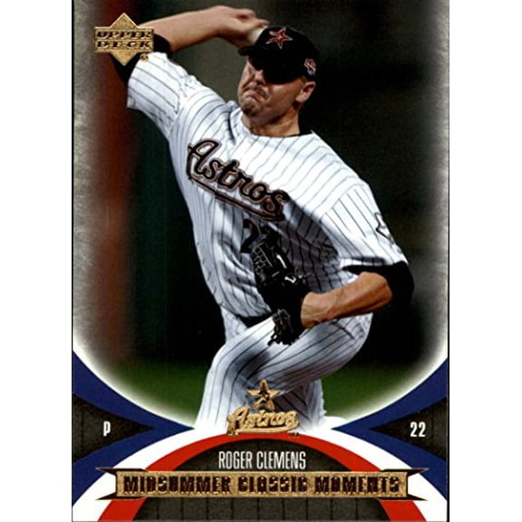 2005 UD Mini Jersey Collection #97 Roger Clemens MCM MLB Baseball Trading Card