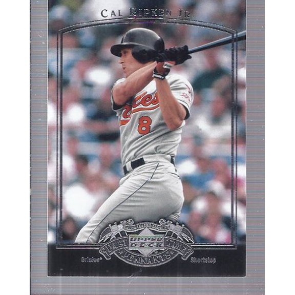 2005 UD Past Time Pennants #13 Cal Ripken MLB Baseball Trading Card