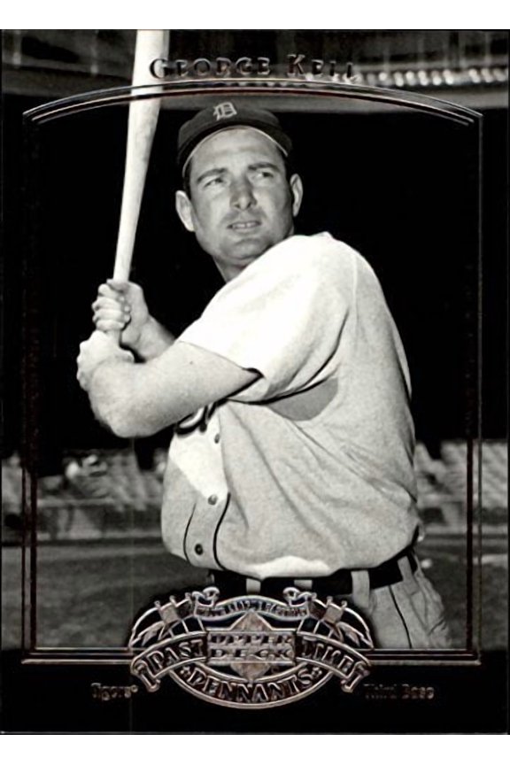 2005 UD Past Time Pennants #35 George Kell MLB Baseball Trading Card