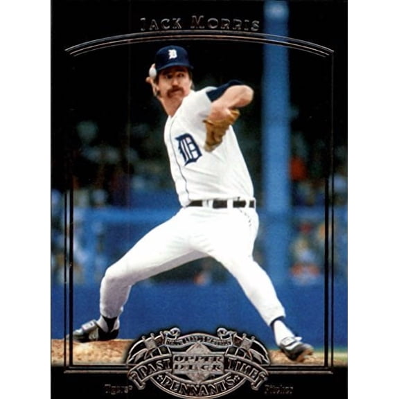 2005 UD Past Time Pennants #39 Jack Morris MLB Baseball Trading Card
