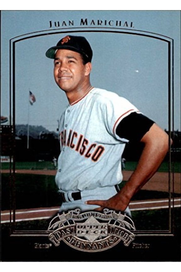 2005 UD Past Time Pennants #48 Juan Marichal MLB Baseball Trading Card