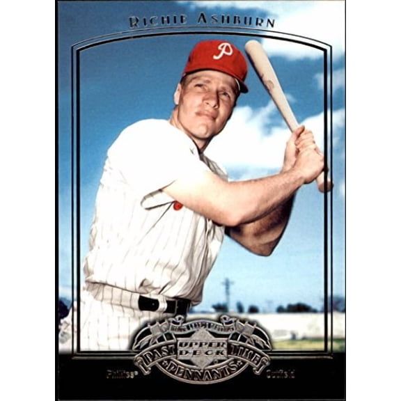 2005 UD Past Time Pennants #67 Richie Ashburn MLB Baseball Trading Card