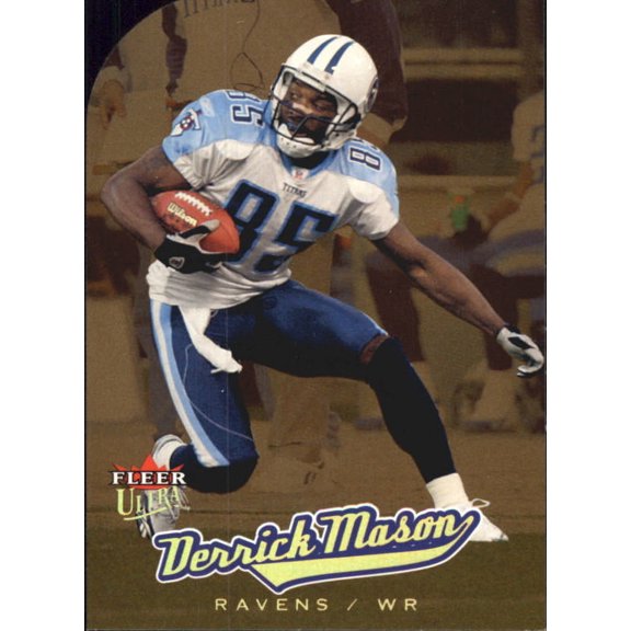 2005 Ultra Gold Medallion #145 Derrick Mason NFL Football Trading Card