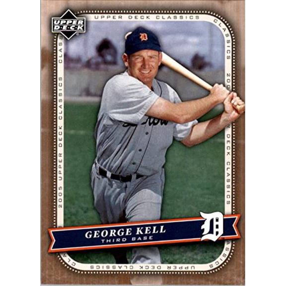 2005 Upper Deck Classics #39 George Kell MLB Baseball Trading Card