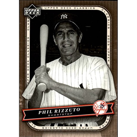 2005 Upper Deck Classics #77 Phil Rizzuto MLB Baseball Trading Card