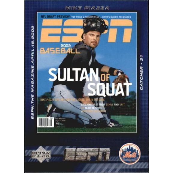 2005 Upper Deck ESPN Magazine Covers #MC7 Mike Piazza MLB Baseball Trading Card