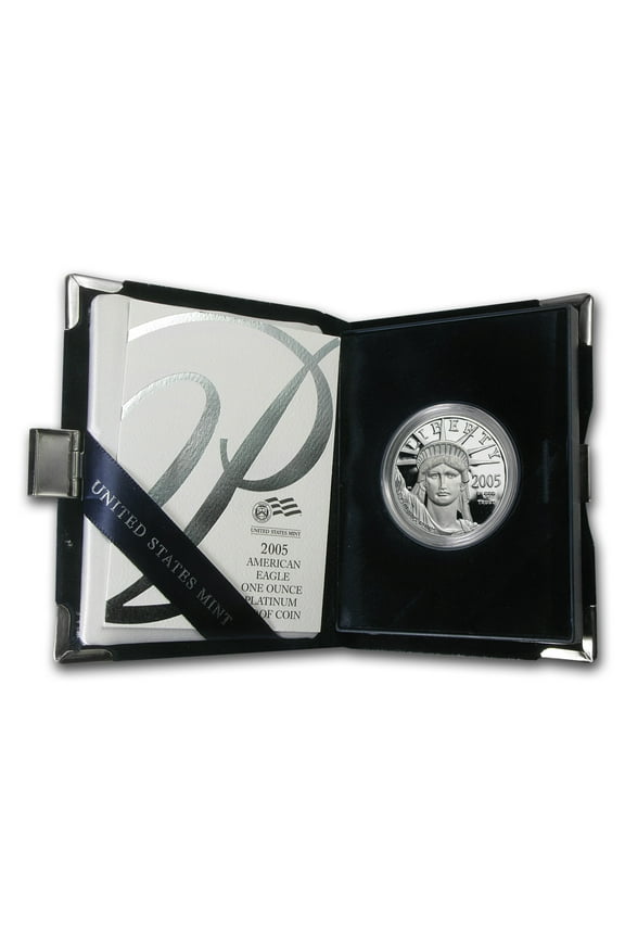 2005-W 1 oz Proof American Platinum Eagle (w/Box & COA)