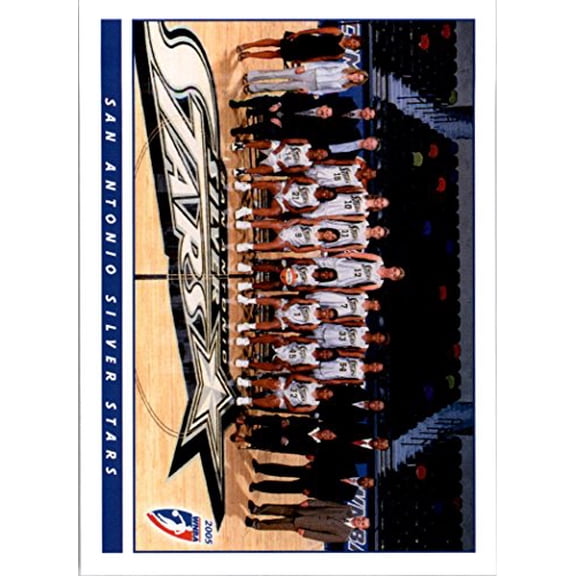 2005 WNBA #29 San Antonio Silver Stars TC WNBA Basketball Trading Card