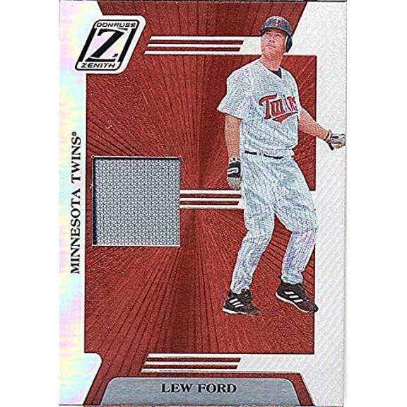 2005 Zenith Z-Jerseys #54 Lew Ford T2 Jersey MLB Baseball Trading Card