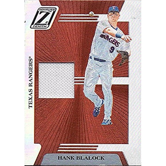 2005 Zenith Z-Jerseys #81 Hank Blalock T2 Jersey MLB Baseball Trading Card