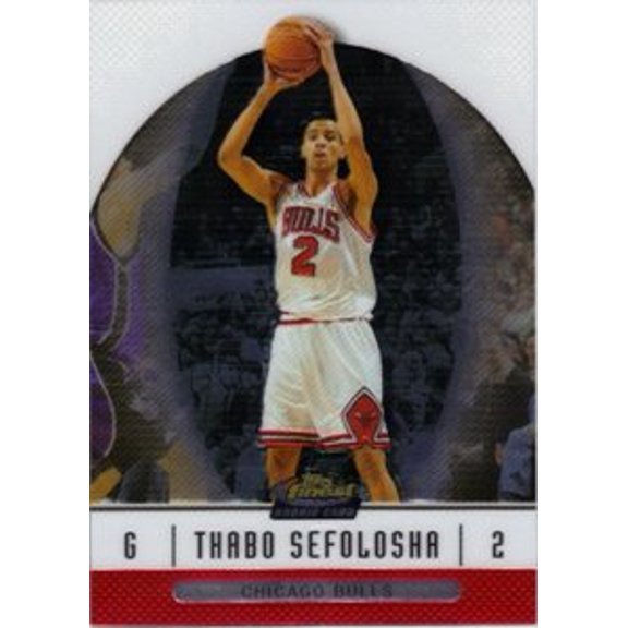 2006-07 Finest #62 Thabo Sefolosha RC NBA Basketball Trading Card