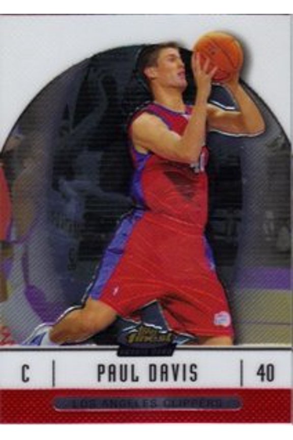 2006-07 Finest #84 Paul Davis RC NBA Basketball Trading Card
