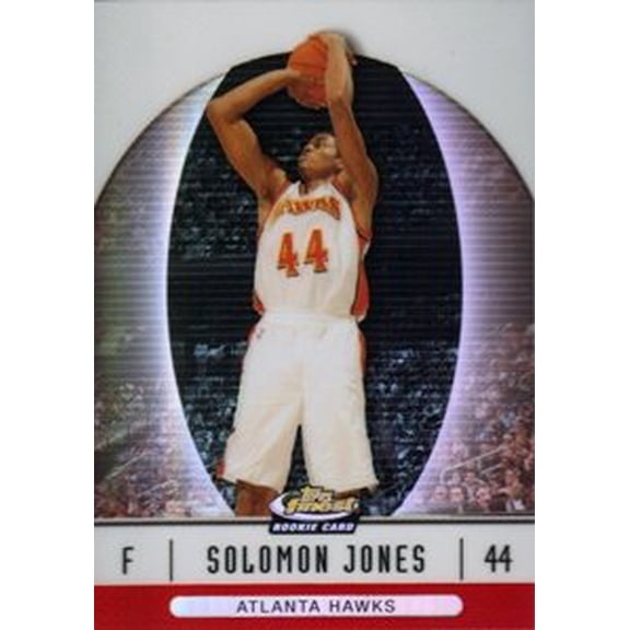 2006-07 Finest Refractors #91 Solomon Jones NBA Basketball Trading Card