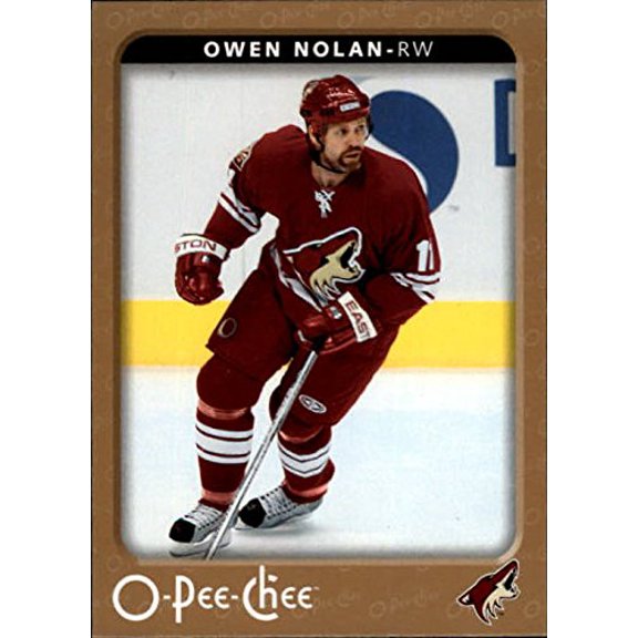 2006-07 O-Pee-Chee #386 Owen Nolan NHL Hockey Trading Card