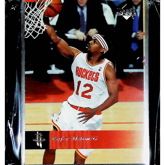 2006-07 Upper Deck NBA Houston Rockets Base Veteran Team Set (Hand Collated) of 9 Cards: 63 Rafer Alston 64