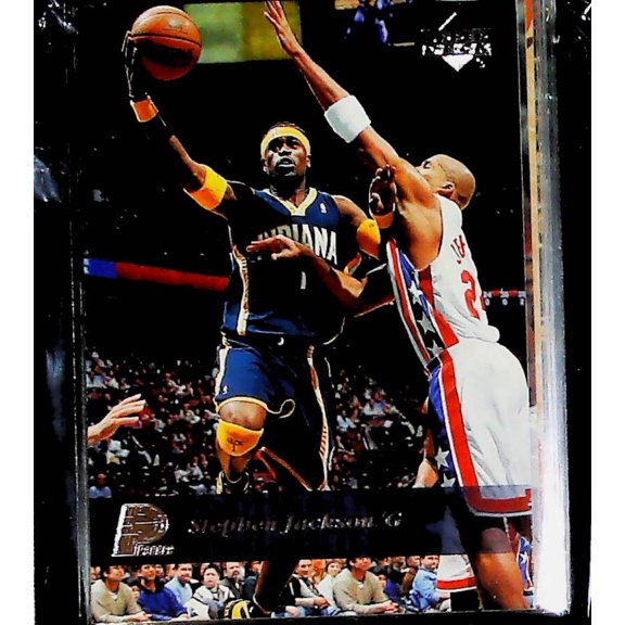 2006-07 Upper Deck  NBA Indiana Pacers Base Veteran Team Set (Hand Collated) of  6  Cards:  2  Al Harrington   36